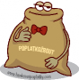 Maskot spokojený Maskot spokojený