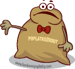 Maskot palec dolů