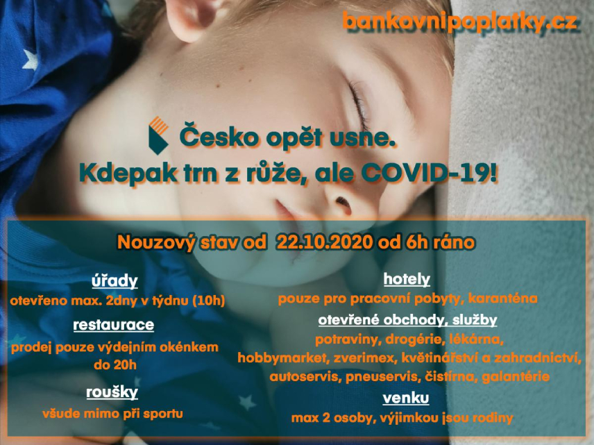 Nouzový stav od 22.10.2020
